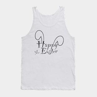 Happy Easter Bunny Ears Tank Top